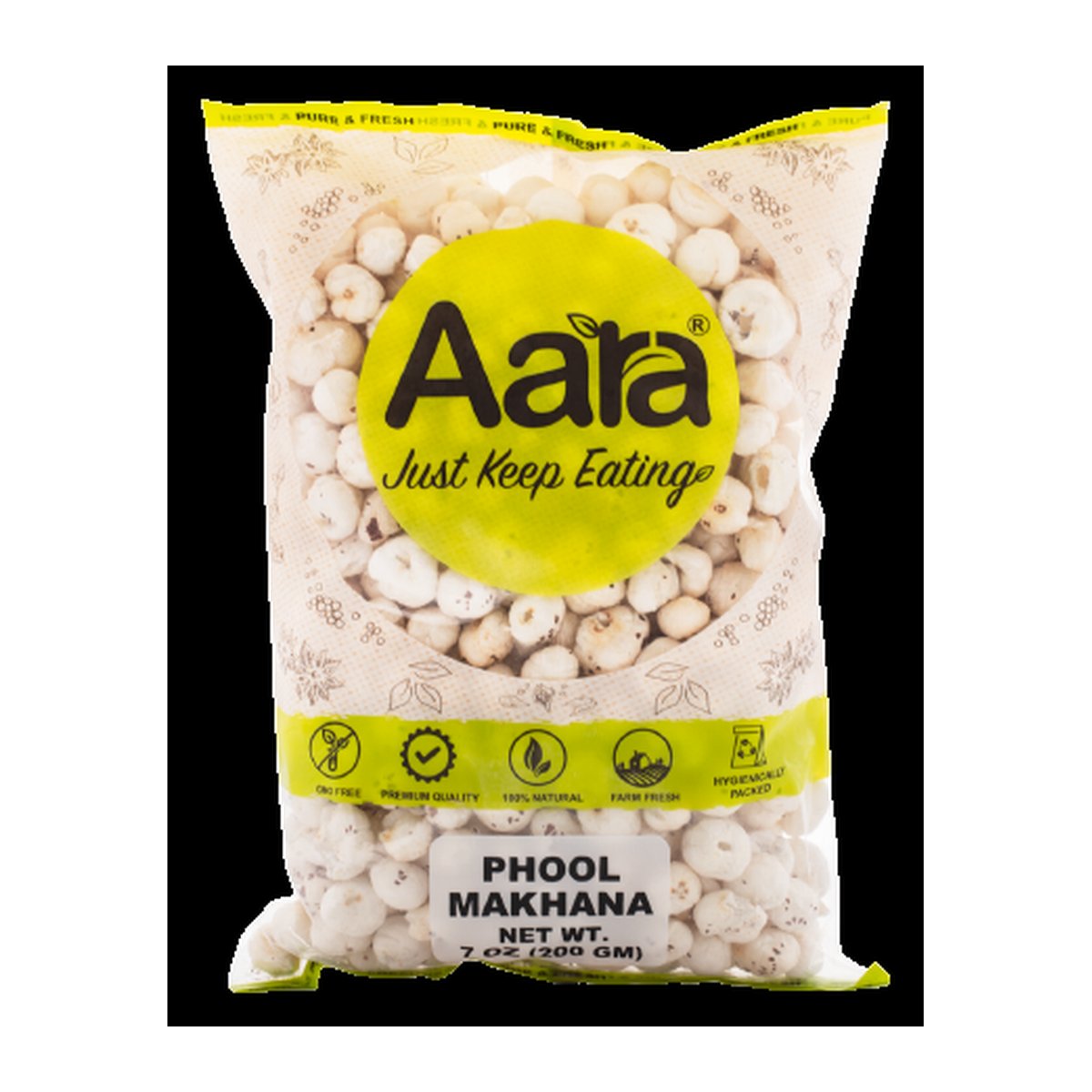 AARA PHOOL MAKHANA 200GM - Image 1
