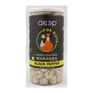 DEEP BLACK PEPPER MAKHANA 3.2OZ