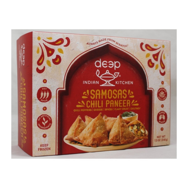 DP CHILI PANEER SAMOSA 12OZ