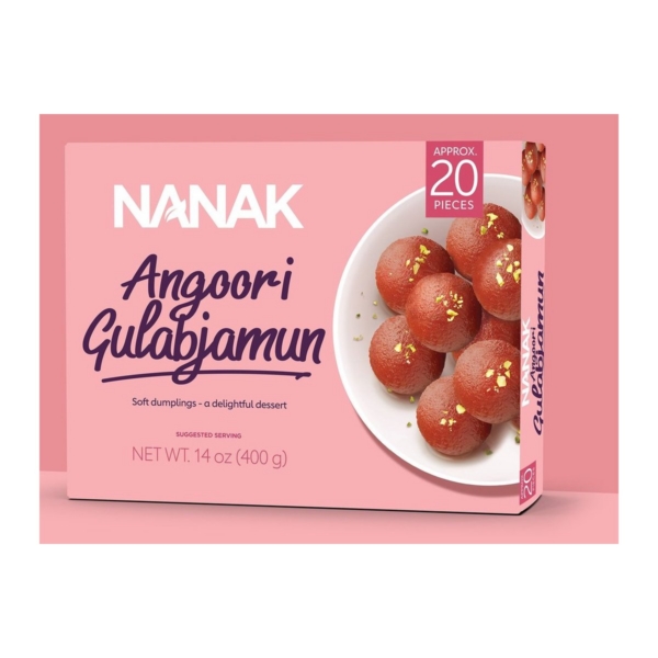 NANAK ANGOORI GULAB JAMUN 20PC