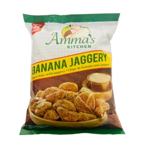 AMMAS KITCHEN JAGGERY BANANA CHIPS 10OZ