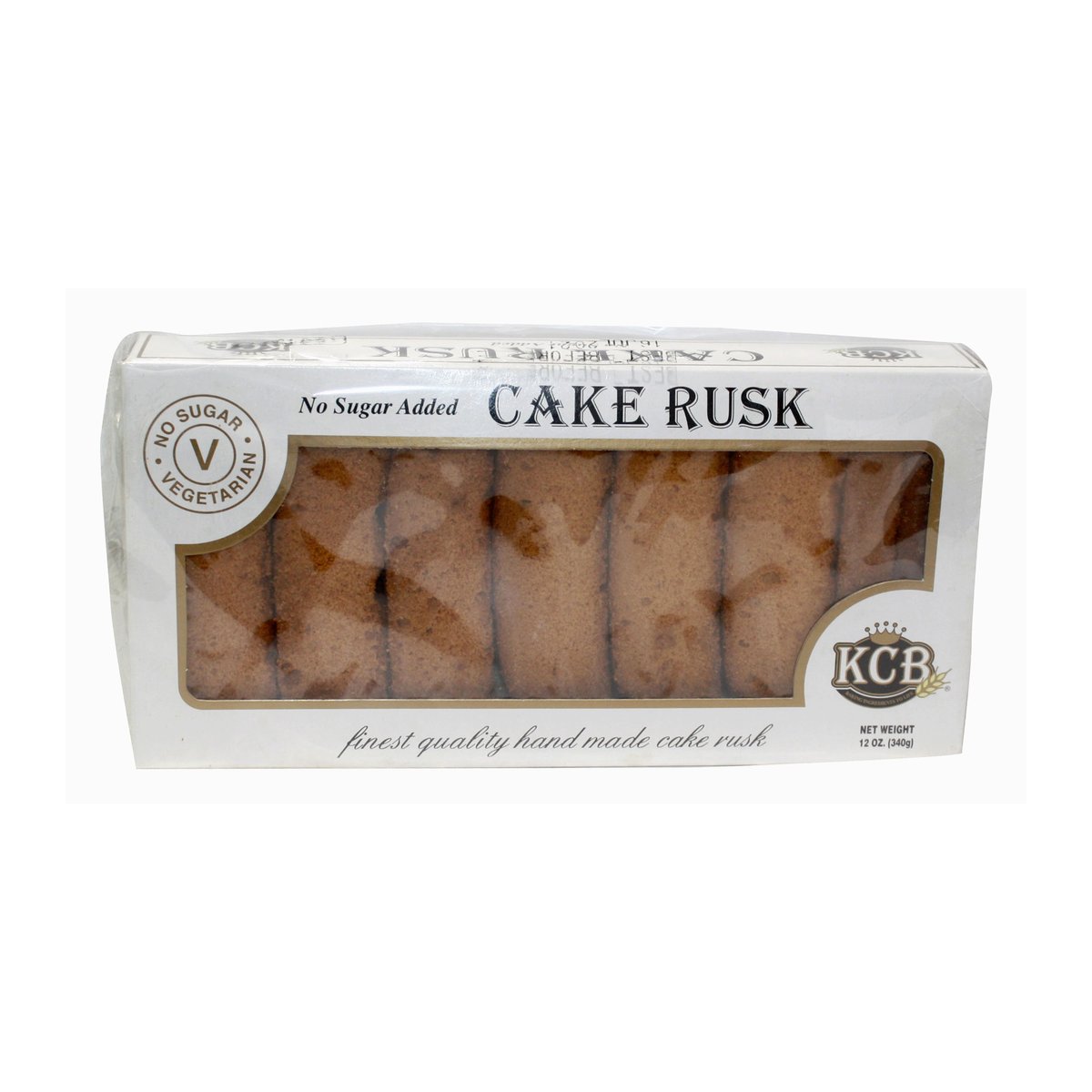 KCB NO SUGAR NO EGG CAKE RUSK 10OZ - Image 1