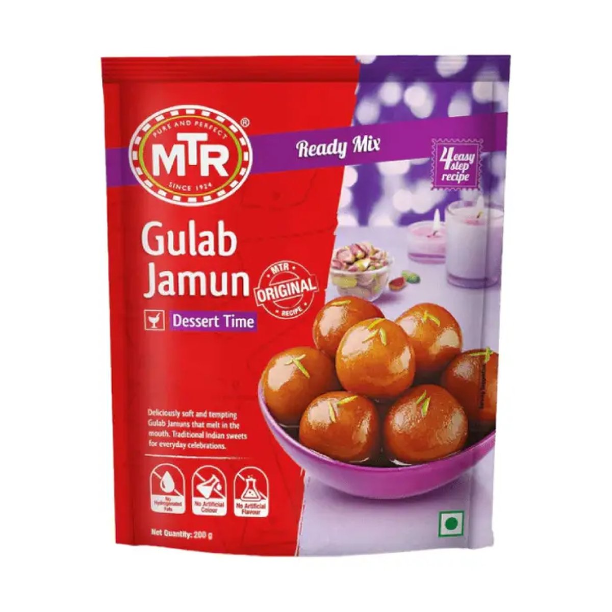 MTR GULAB JAMUN MIX 200G - Image 1