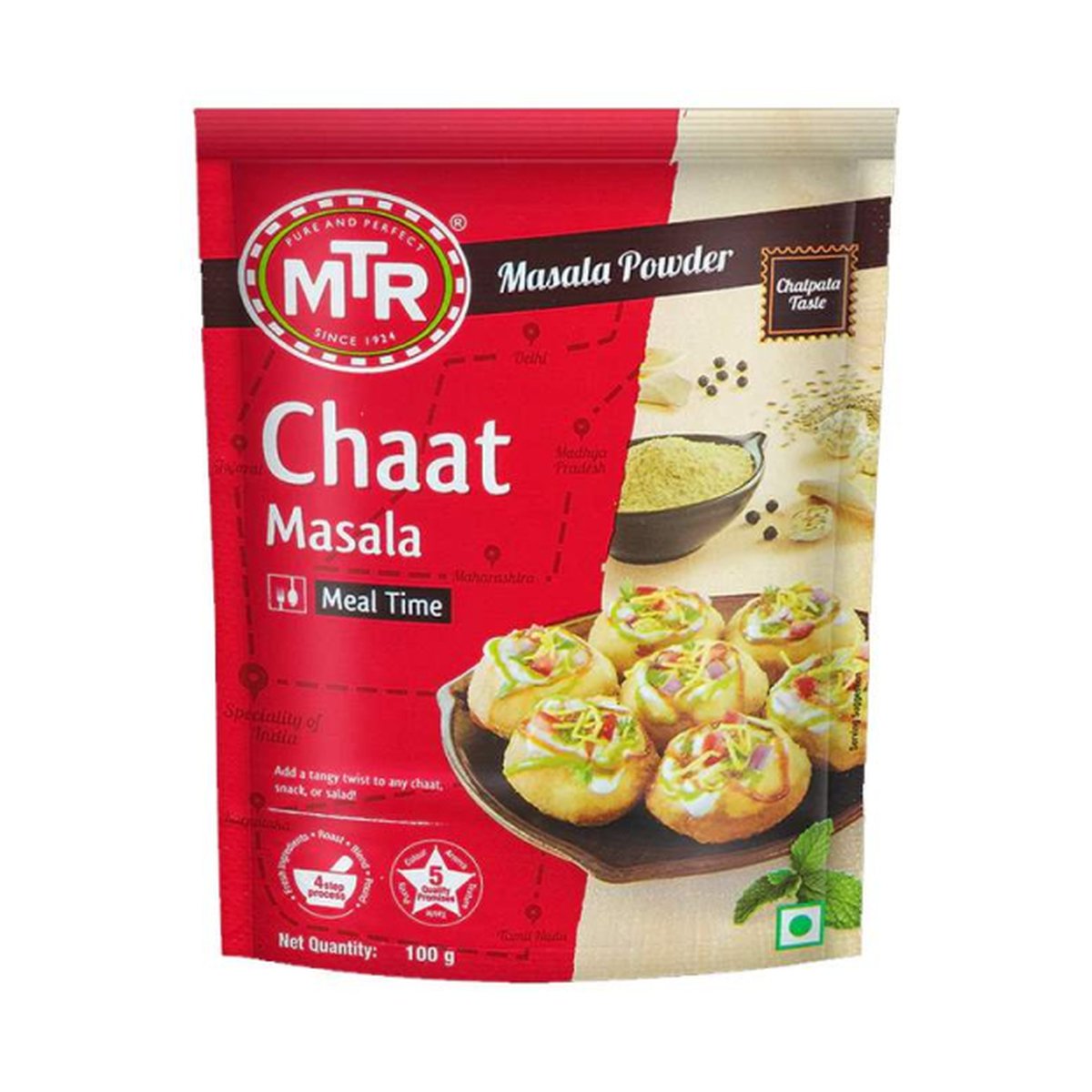 MTR CHAT MASALA PWD 100GM - Image 1