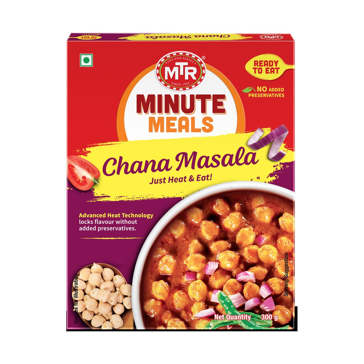 MTR CHANA MASALA 300 G - Image 1