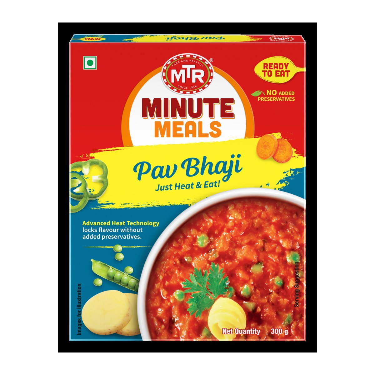 MTR PAV BHAJI 300gm - Image 1
