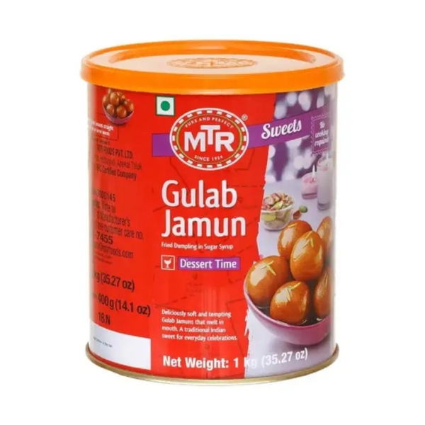 MTR GULAB JAMUN 1KG TIN