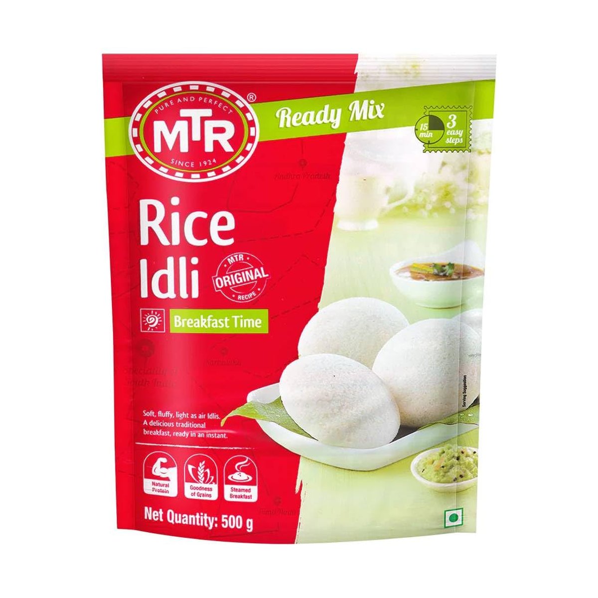 MTR RICE IDLY MIX 500G - Image 1