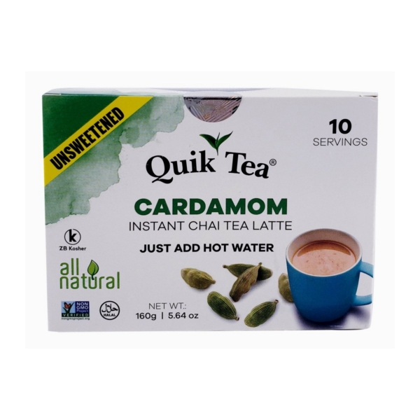 QUICK TEA  CARDAMOM UNSWEETENE