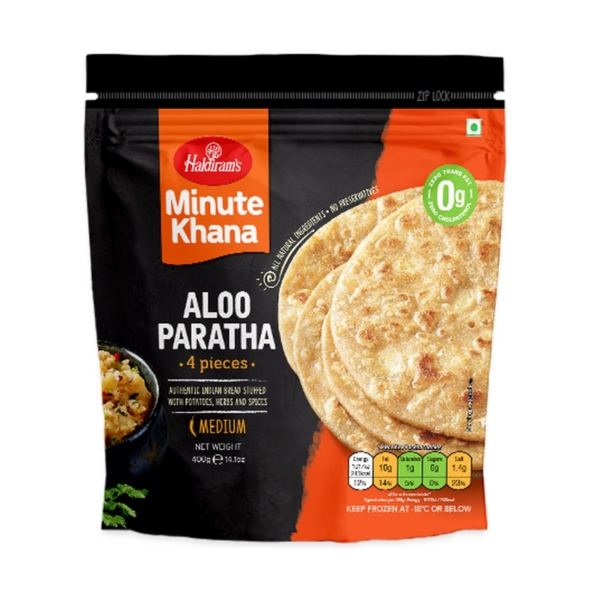 HALDIRAMS ALOO  PARATHA 14OZ