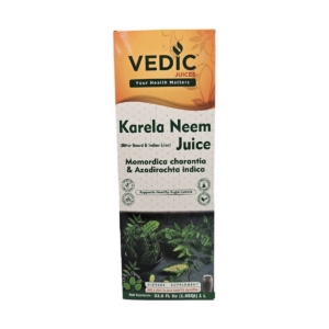 KARELA NEEM REG JUICE 1LITER VEDIC