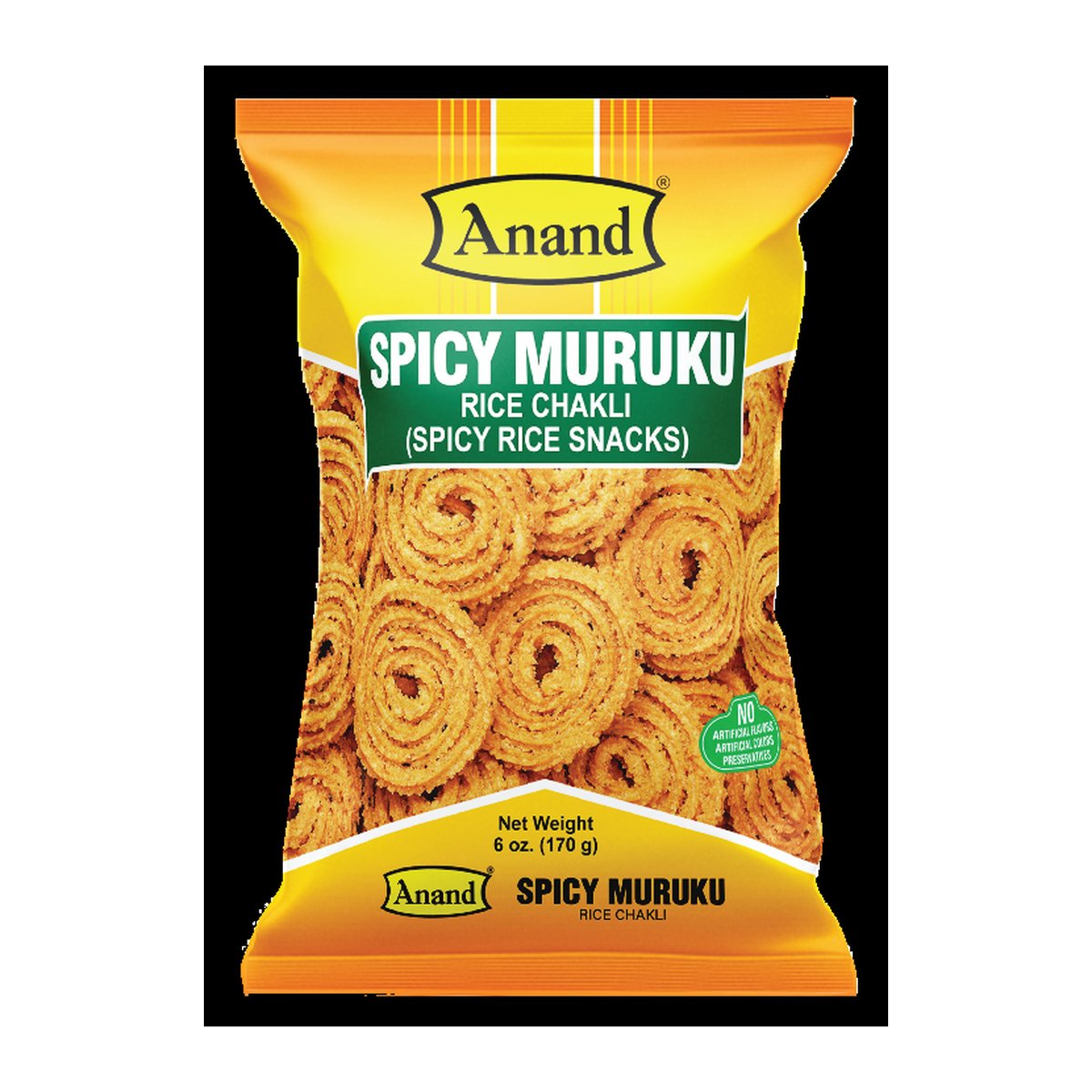 ANAND SPICY MURUKU CHAKLI 7OZ - Image 1