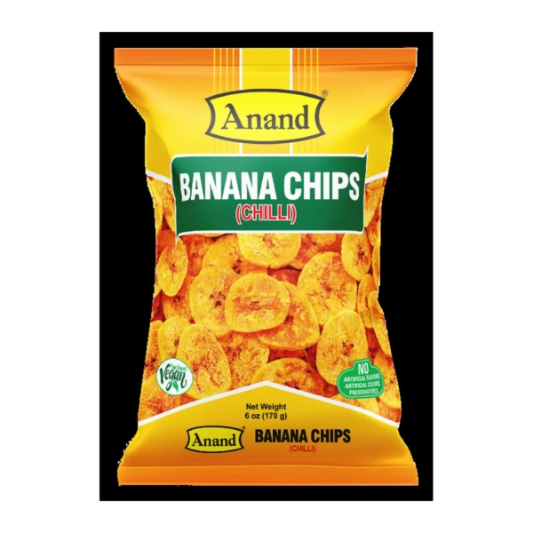 ANAND BANANA CHIPS CHILLI 6OZ