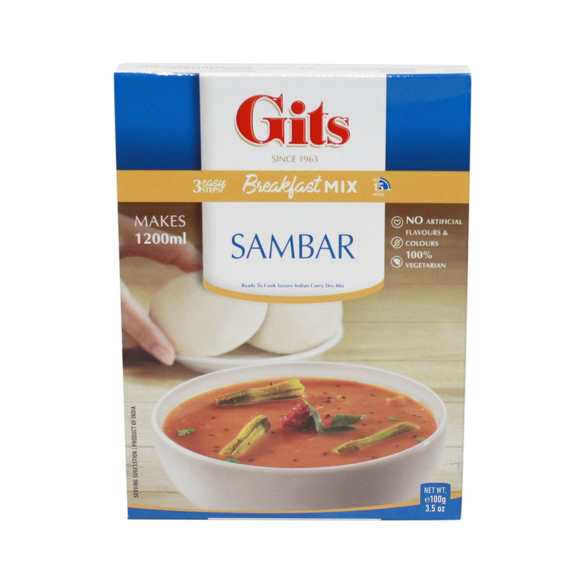 GITS SAMBHAR 3.5 OZ - Image 1