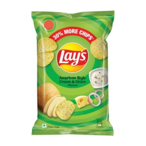 LAYS AMERICAN CREAM & ONION 52GM