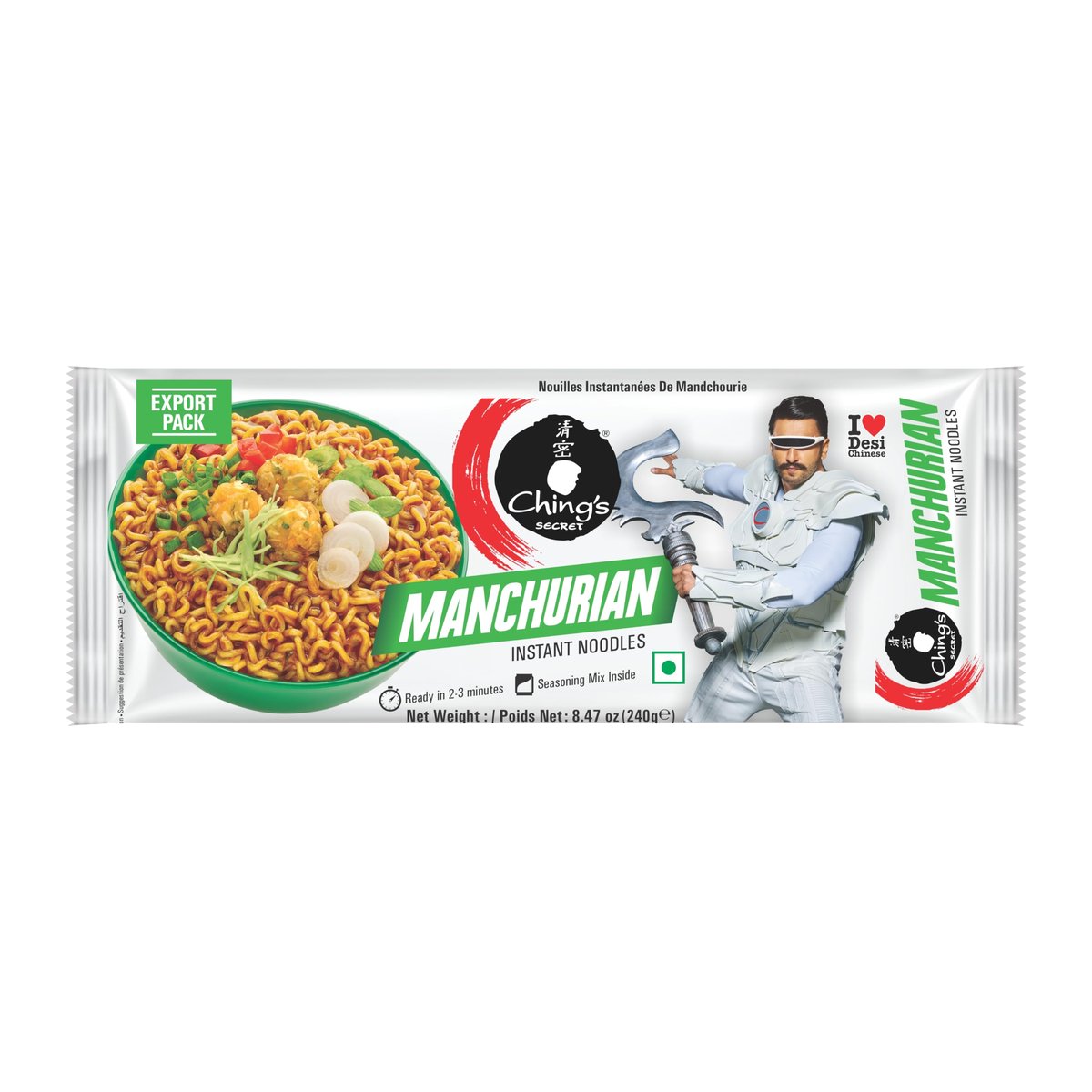 CHINGS MANCHURIAN NOODLE 240GM - Image 1