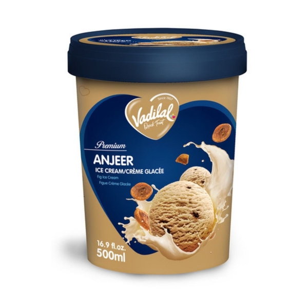 VADILAL ANJEER ICE CREAM 500ML