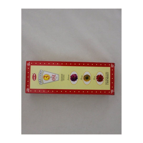 HEM 3 IN 1 INCENSE STICK 6 PC