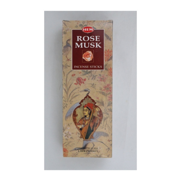HEM ROSEMUSK INCENSE SYICKS 6