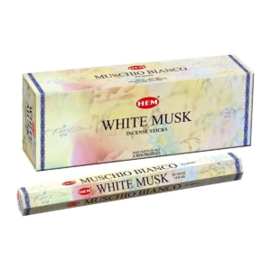 HEM WHITE MUSK INCENSE STICKS
