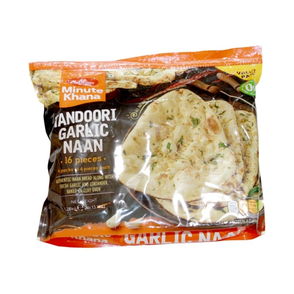 HALDIRAM TANDOORI GARLIC NAAN 1.28LB