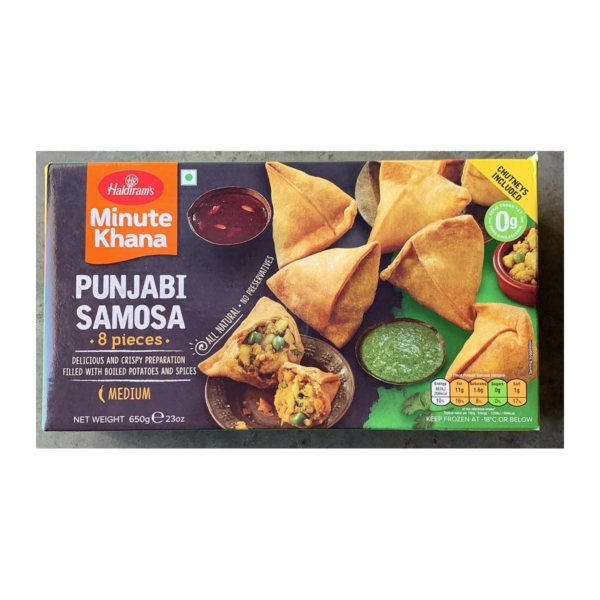 HALDIRAM PUNJABI SAMOSA 23OZ 8PC