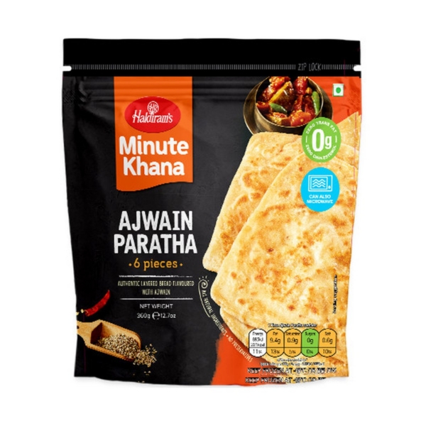 HALDIRAM AJWAIN PARATHA 12 OZ