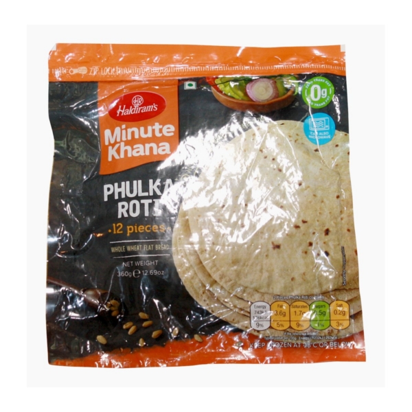 HALDIRAMS PHULKA ROTI 12OZ