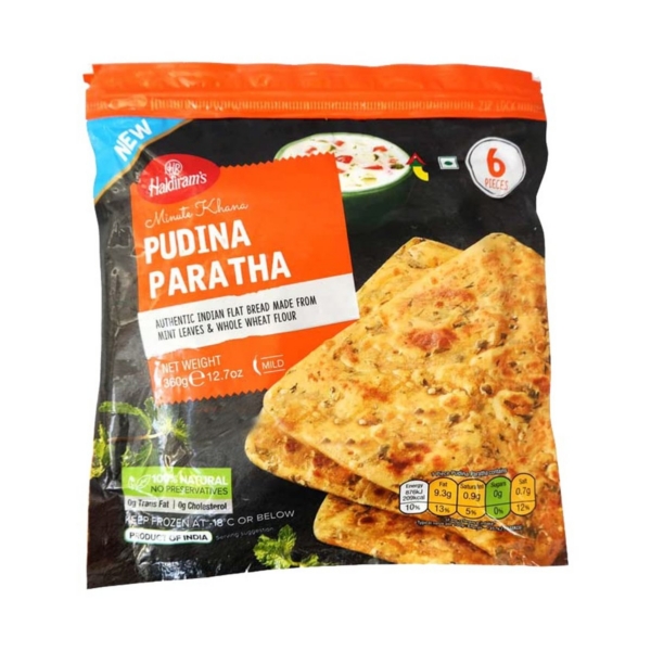 HALDIRAMS PUDINA PARATHA 6PC 360GM