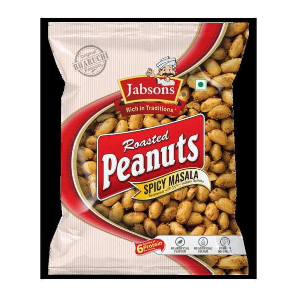 JABSONS SPICY MASALA PEANUTS 4.94OZ