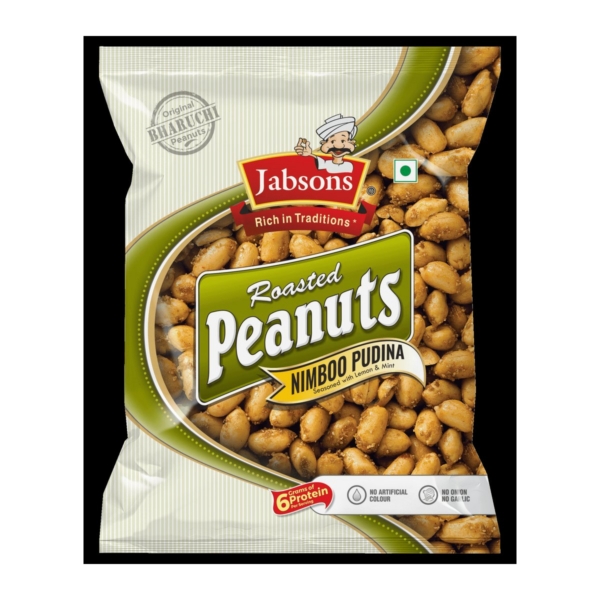 JABSONS NIMBOO PUDINA PEANUT 140GM