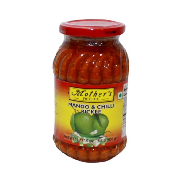 MOTHER'S MANGO CHILLI PICKLE 500G