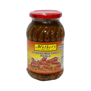 MOTHER'S STUFFED RED CHILI PKL 500G