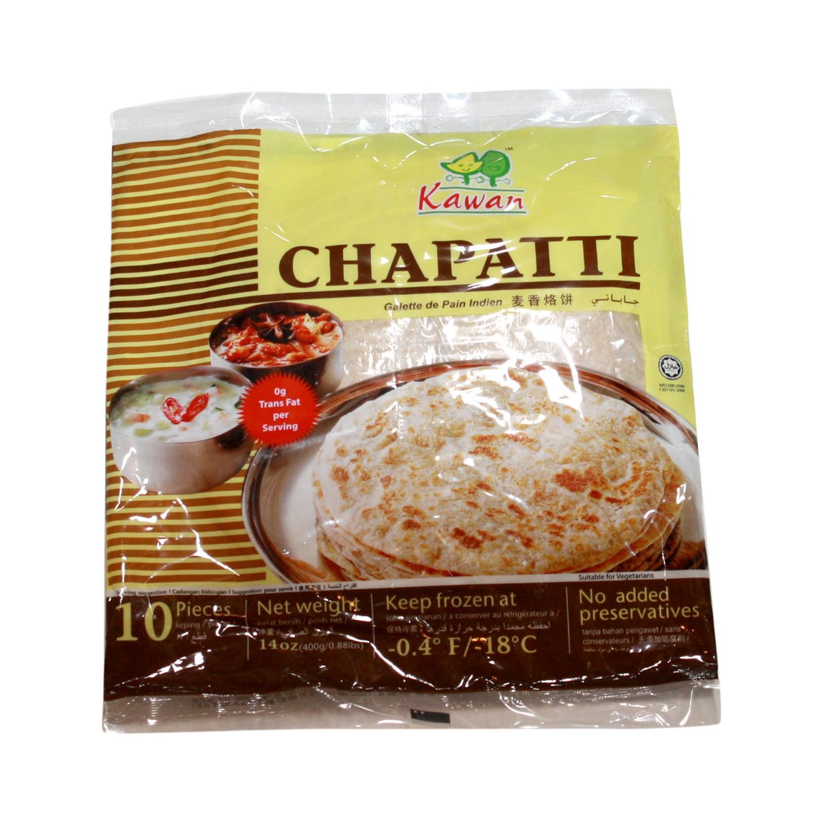KAWAN CHAPATI 8PC 14OZ - Image 1