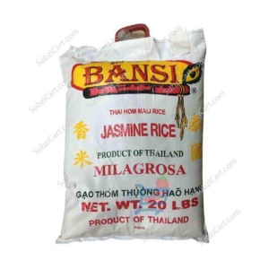 BANSI JASMINE RICE 20LB