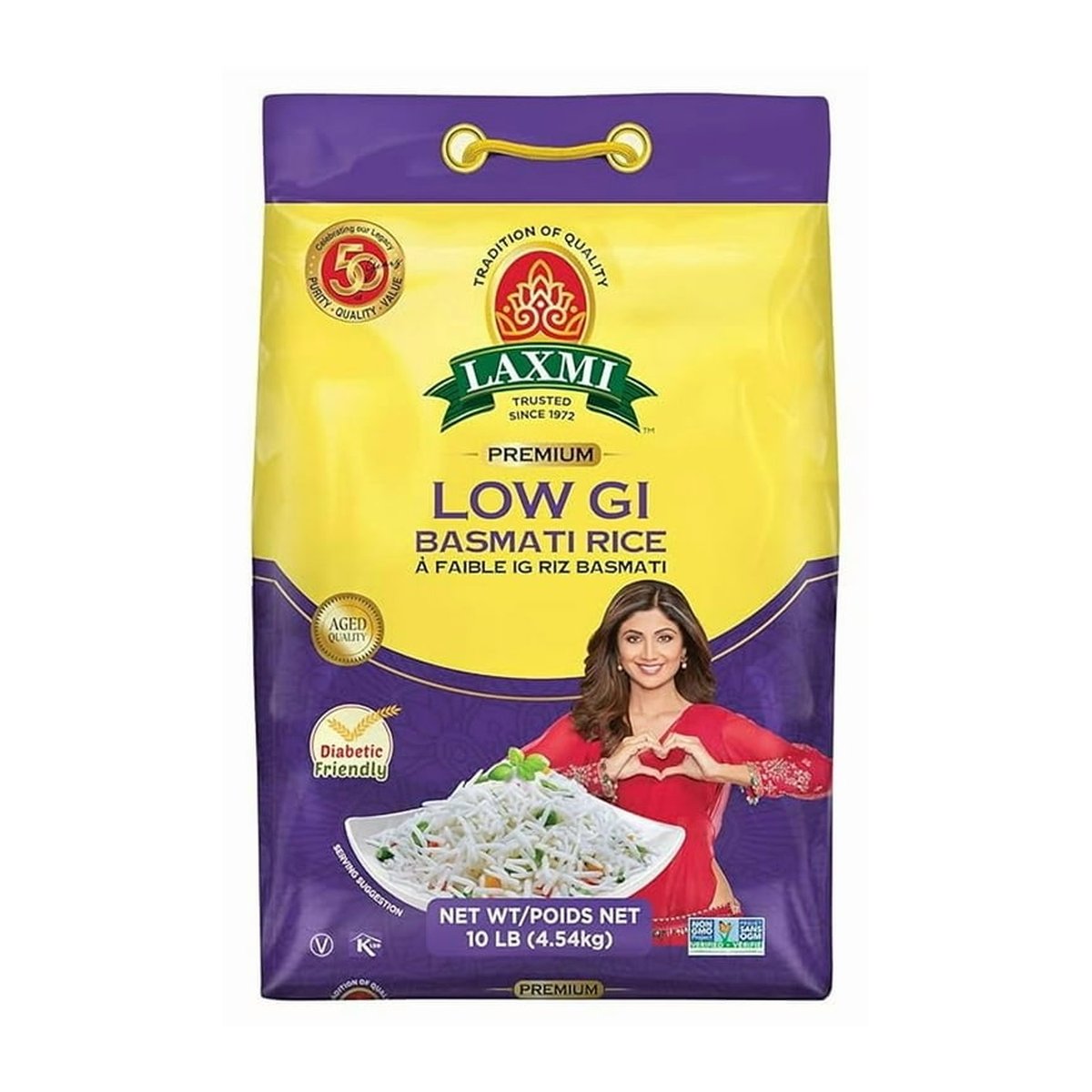 LAXMI DIABETIC RICE 10 LB - Image 1