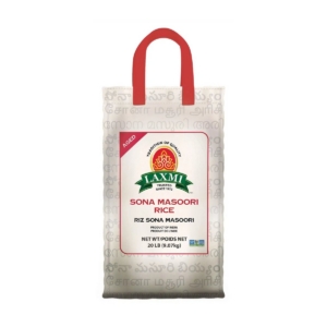 LAXMI SONA MASOORI RICE 20LB