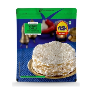 YASH GREEN CHILLI PAPAD 200G