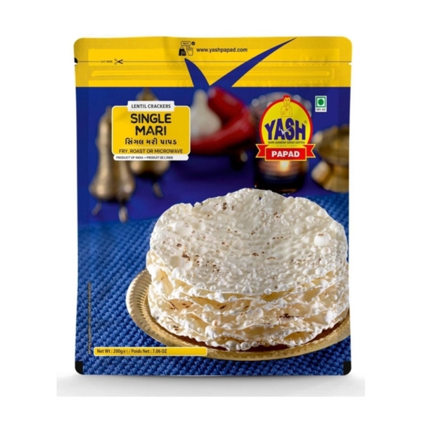 YASH SINGLE MARIE PAPAD 200G