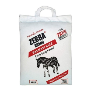 ZEBRA BASMATI RICE 10LB