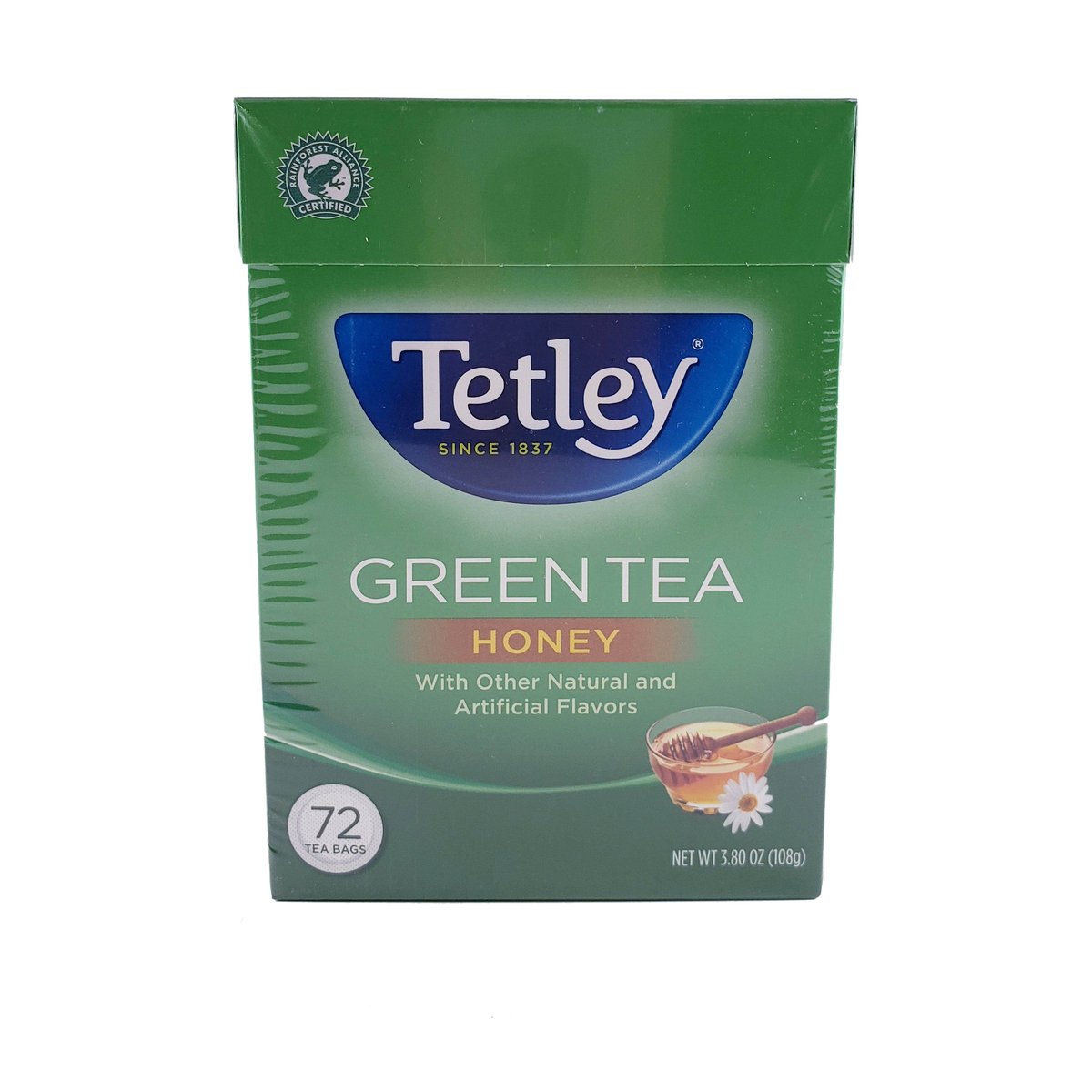 TETLEY GREEN TEA WITH HONEY 72 - Image 1