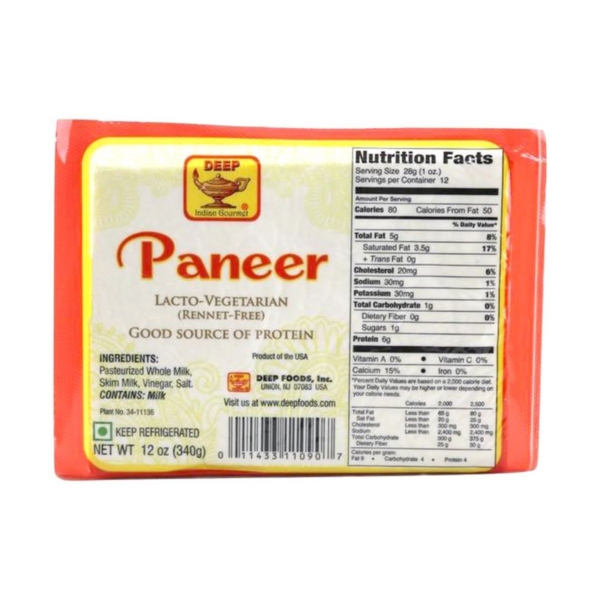 DEEP PANEER RAW 12 OZ