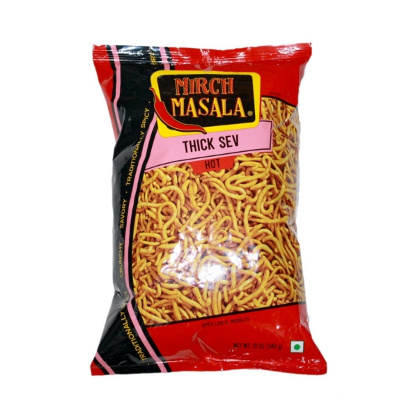 MIRCH MASALA THICK SEV HOT 12 OZ