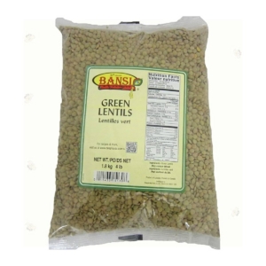 BANSI GREEN LENTIL 4 LB MASOOR