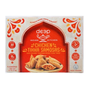 DEEP CHICKEN TIKKA SAMOSA 7 OZ