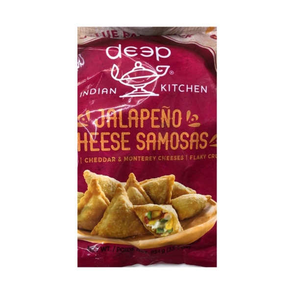 DEEP JALALPENO CHEESES SAMOSA 7.5 OZ 8 PC