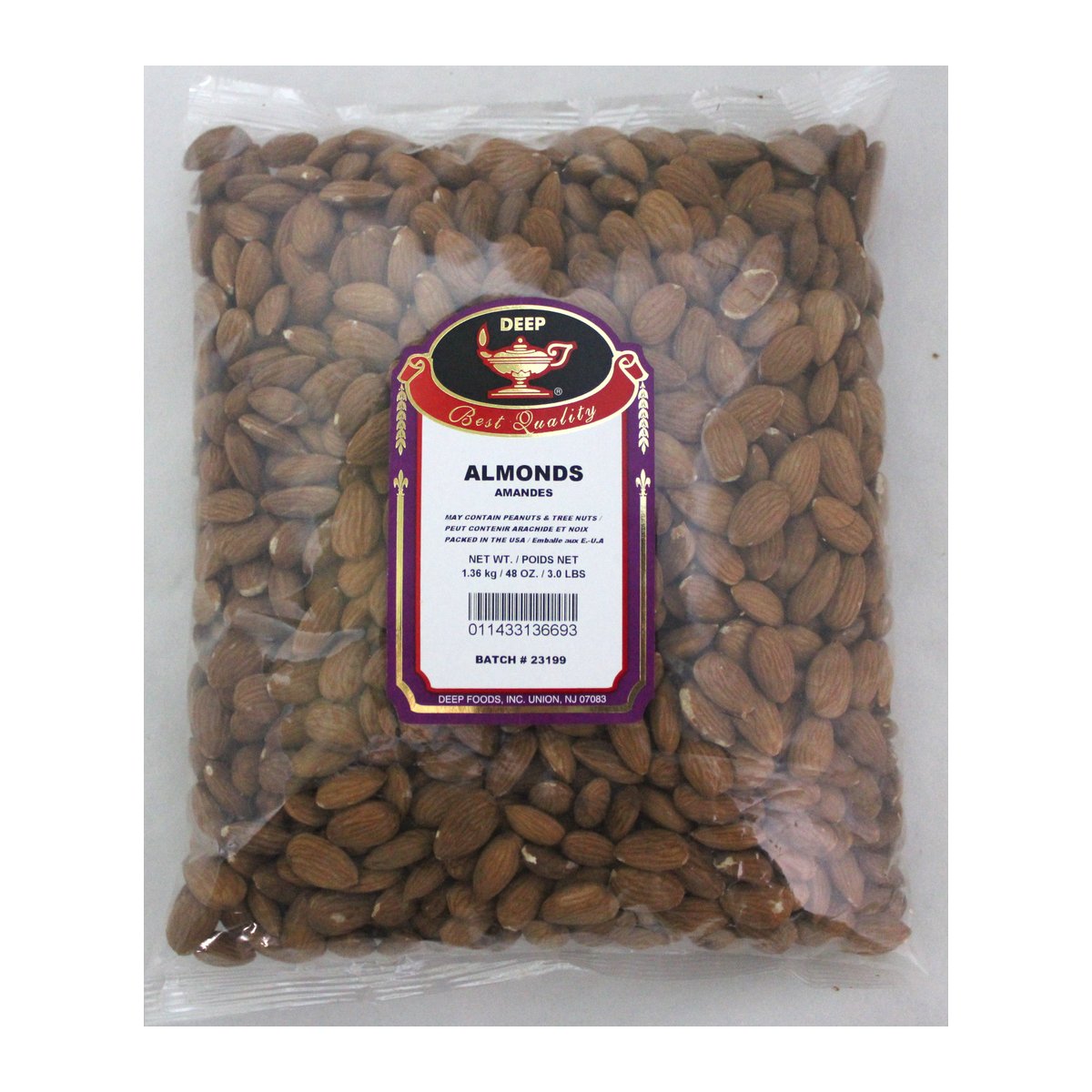 DP ALMOND 3LB - Image 1