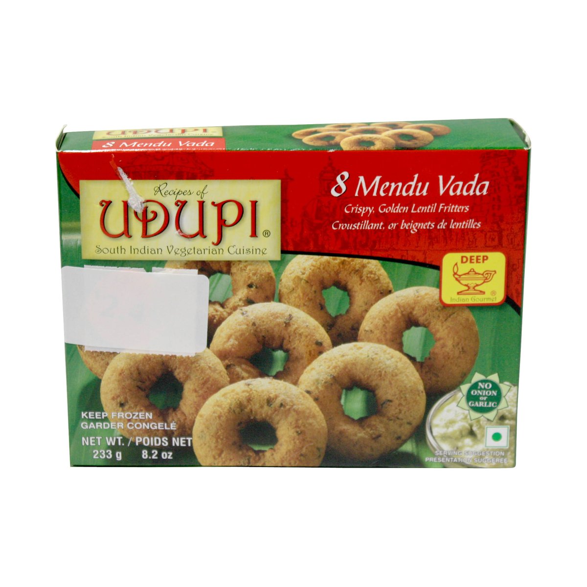 UDUPI  8 MENDU VADA 6OZ - Image 1