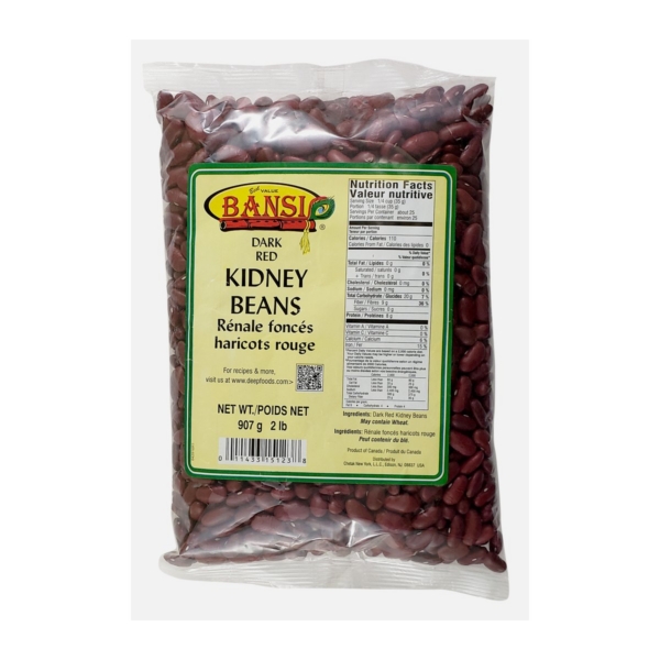 BANSI RED KIDNEY BEANS DARK 2LB