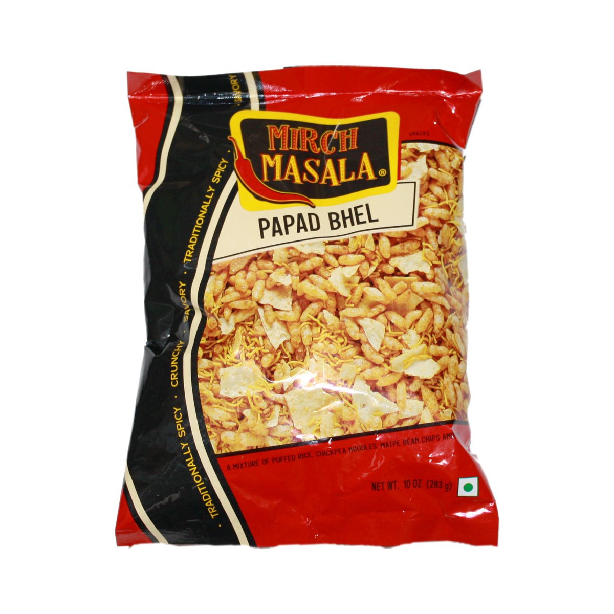 MIRCH MASALA PAPAD BHEL 10 OZ - Image 1